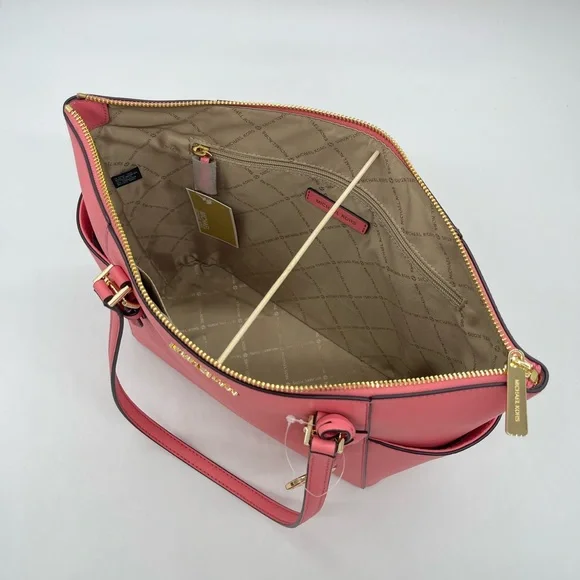 Michael Kors Large Charlotte Tote Bag - Picture 10 of 11